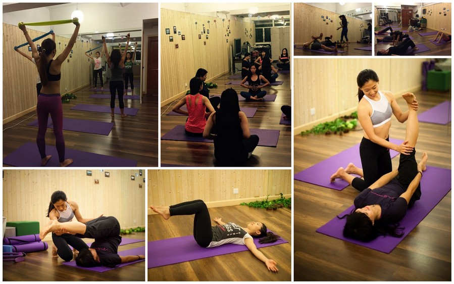 健体  塑身 pilates 普拉提课 (逢星期三晚上7.15-8.15)