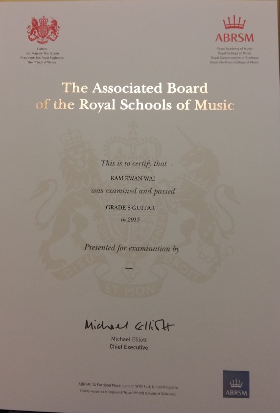 (merit) 英国rockschool八级低音电结他(merit) 英国伦敦圣三一音乐