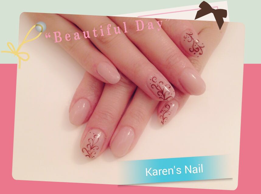Beautiful Da Karen's Nail,nail,finger,pink,hand,manicure