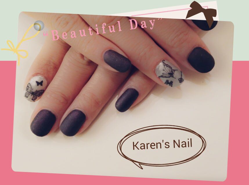 e a u Karen's Nail,nail,finger,hand,nail care,manicure