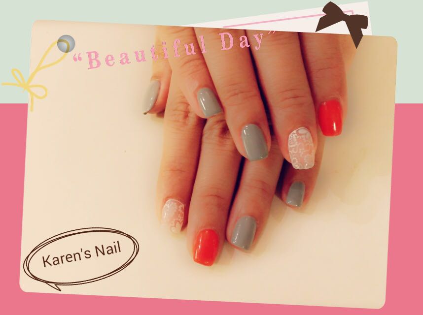 Be au Karen's Nail,nail,finger,hand,manicure,nail care
