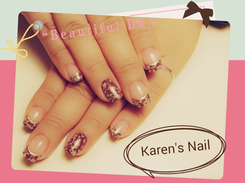 e a u tiful D Karen's Nail,nail,finger,manicure,hand,nail care