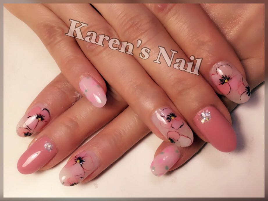 nail,finger,pink,nail care,hand