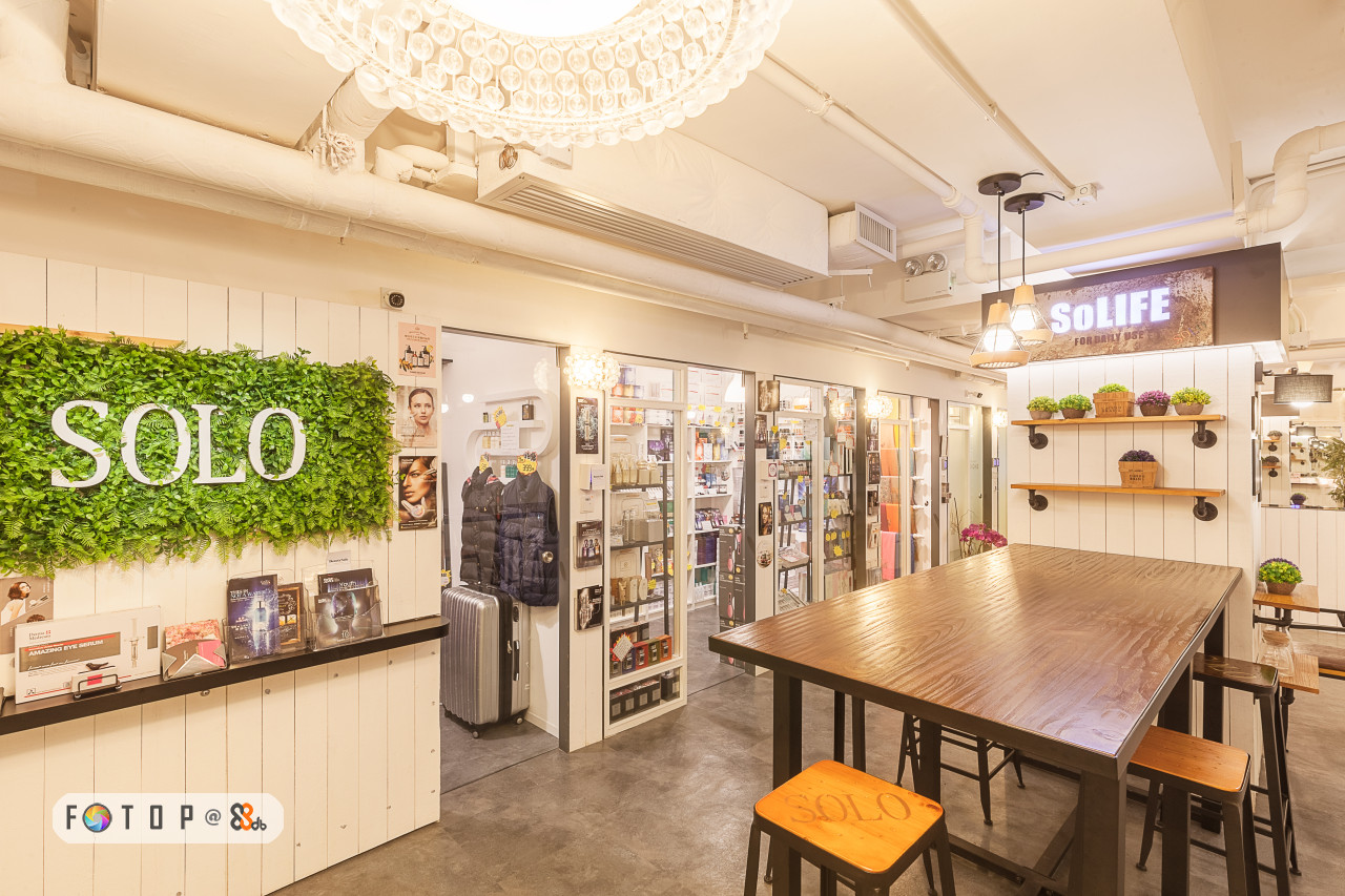 SOLIFE SOLO,interior design,retail,real estate,café,