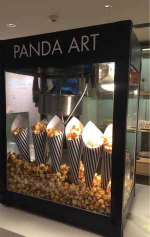 PANDA ART,display case,display window