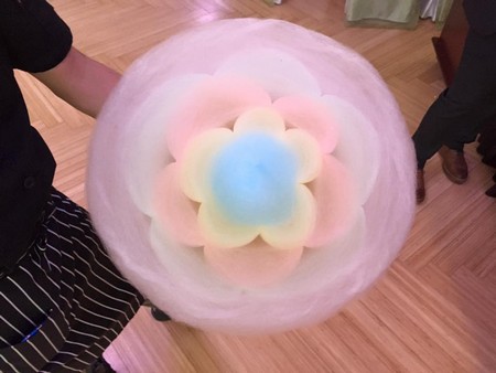 cotton candy,sugar paste,