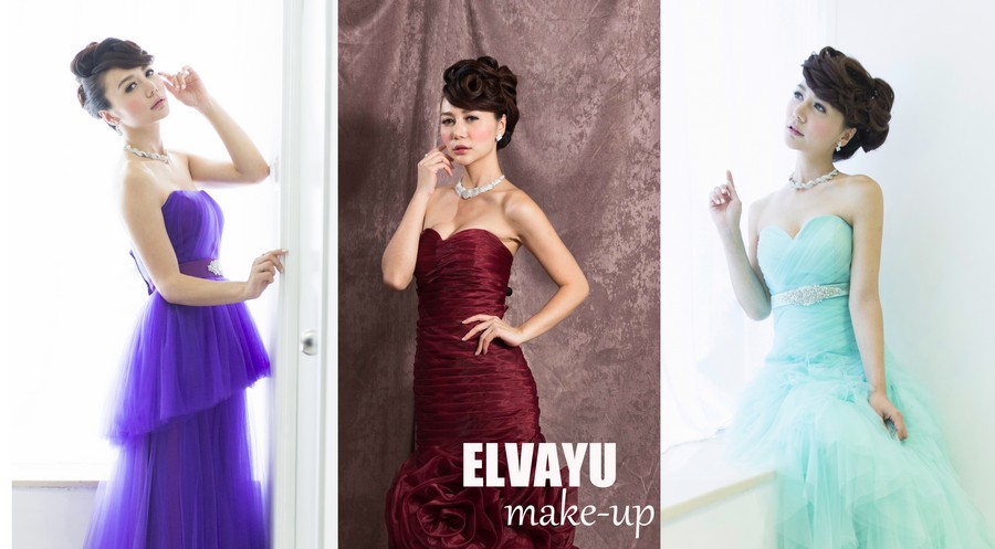 ELVAYU make-up,gown,dress,cocktail dress,formal wear,purple