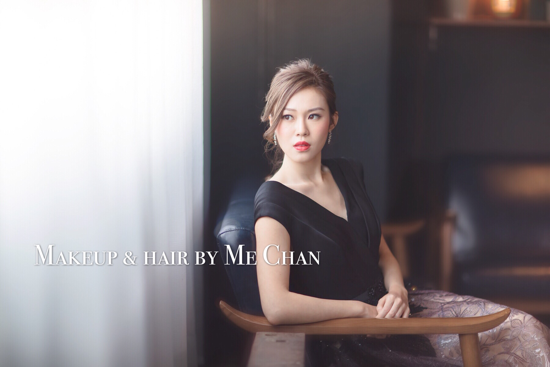 MAKB KEUP& HAIR BY MIE CHAN,photograph,beauty,lady,shoulder,girl