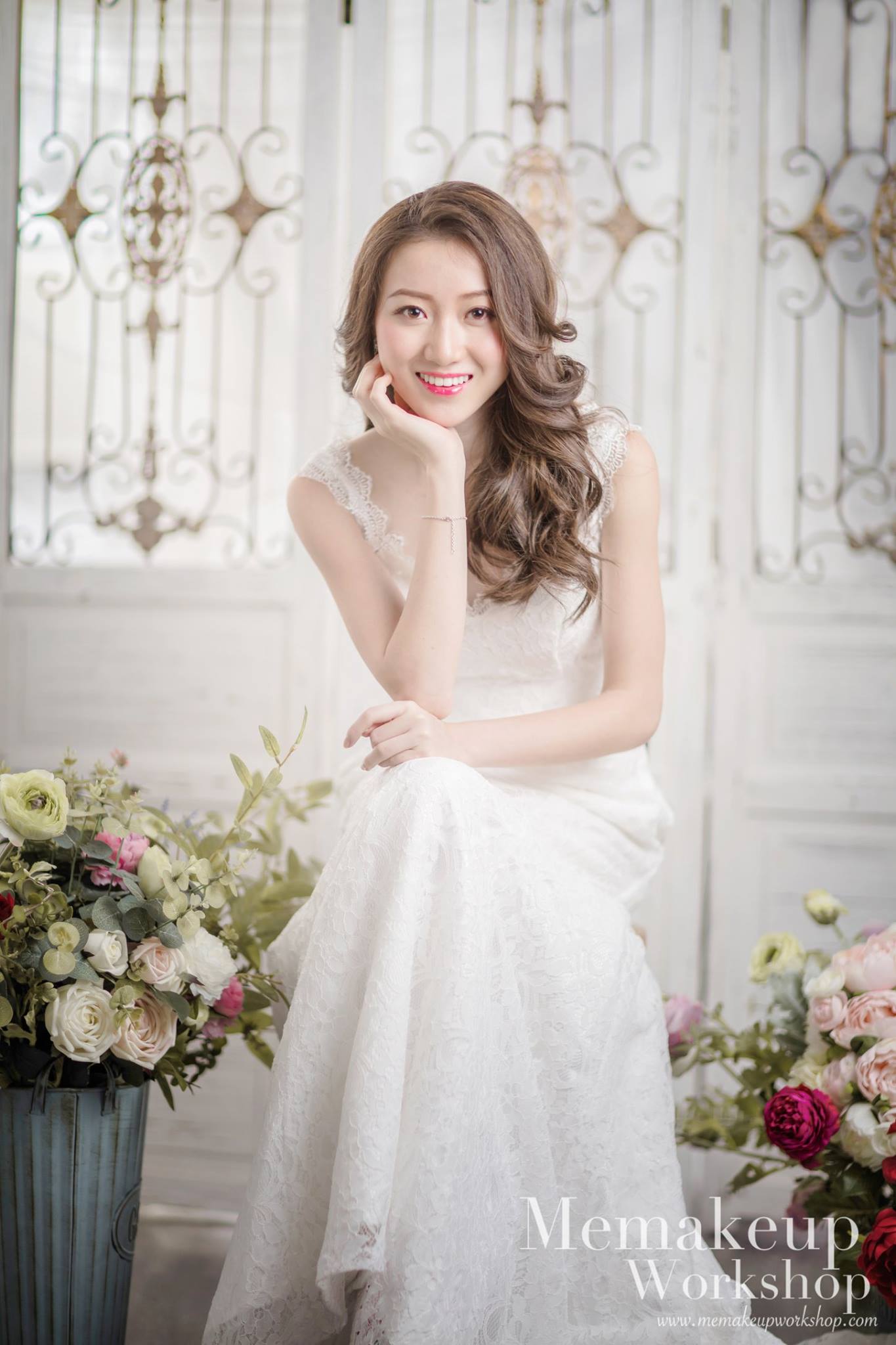 Workshop www.memakeupwoikshop.com,gown,wedding dress,bride,flower,bridal clothing